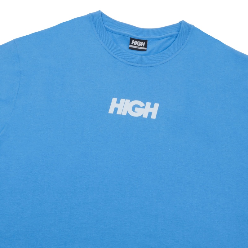 Camiseta High Tonal Logo Azul